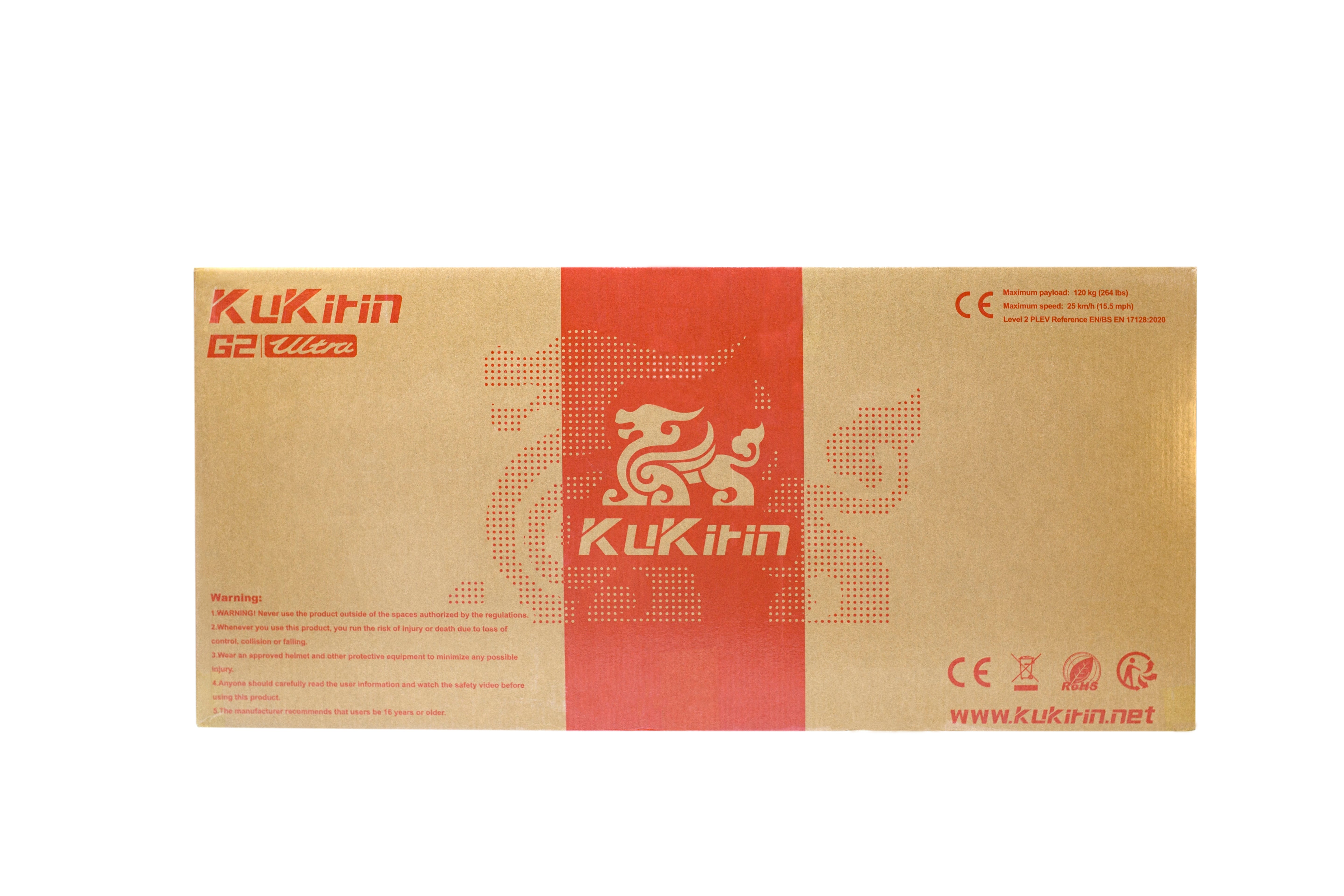 kukirin g2 yltra Package
