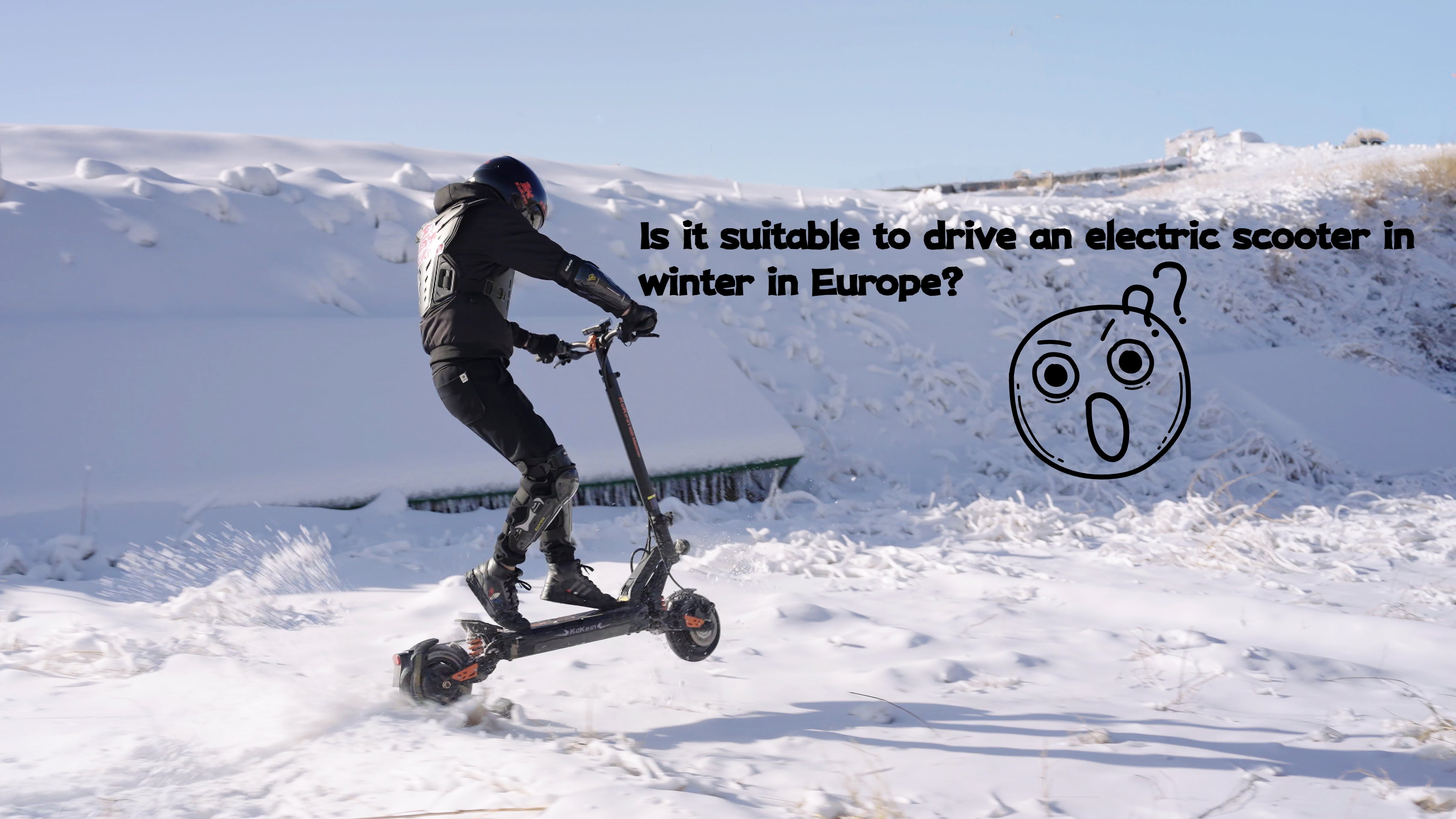 Is It a Good Idea to Ride an E-Scooter in Europe Winter？