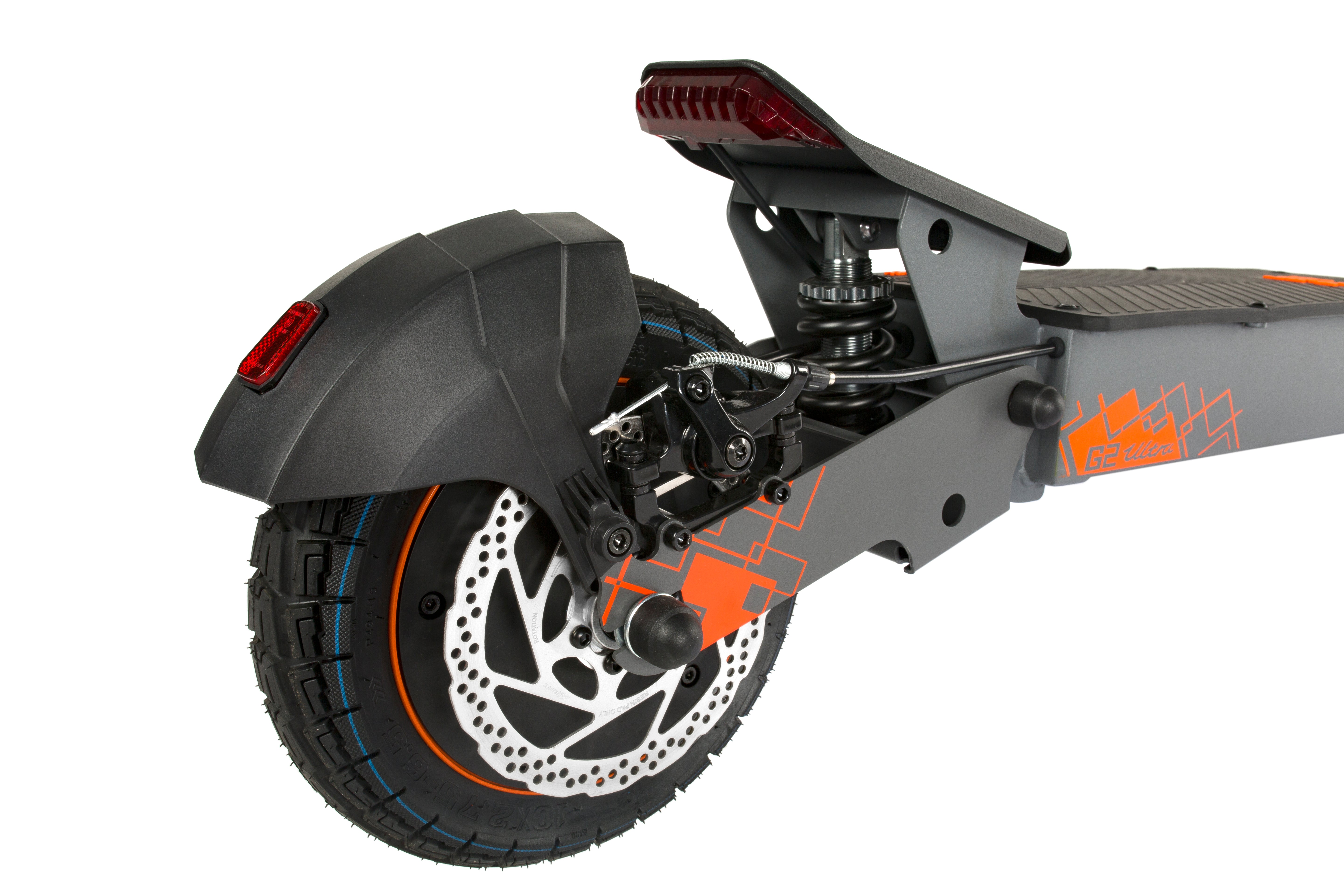kukirin g2 ultra Rear wheel details