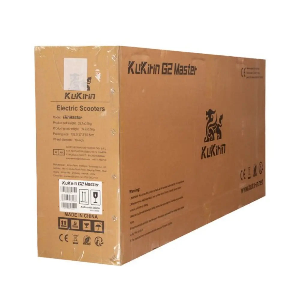 Kukirin G2 Master Electric Scooter | Dual 1000W Powerful Motor | 60KM/H Max Speed | 52V 20.8AH Battery | 80KM Range