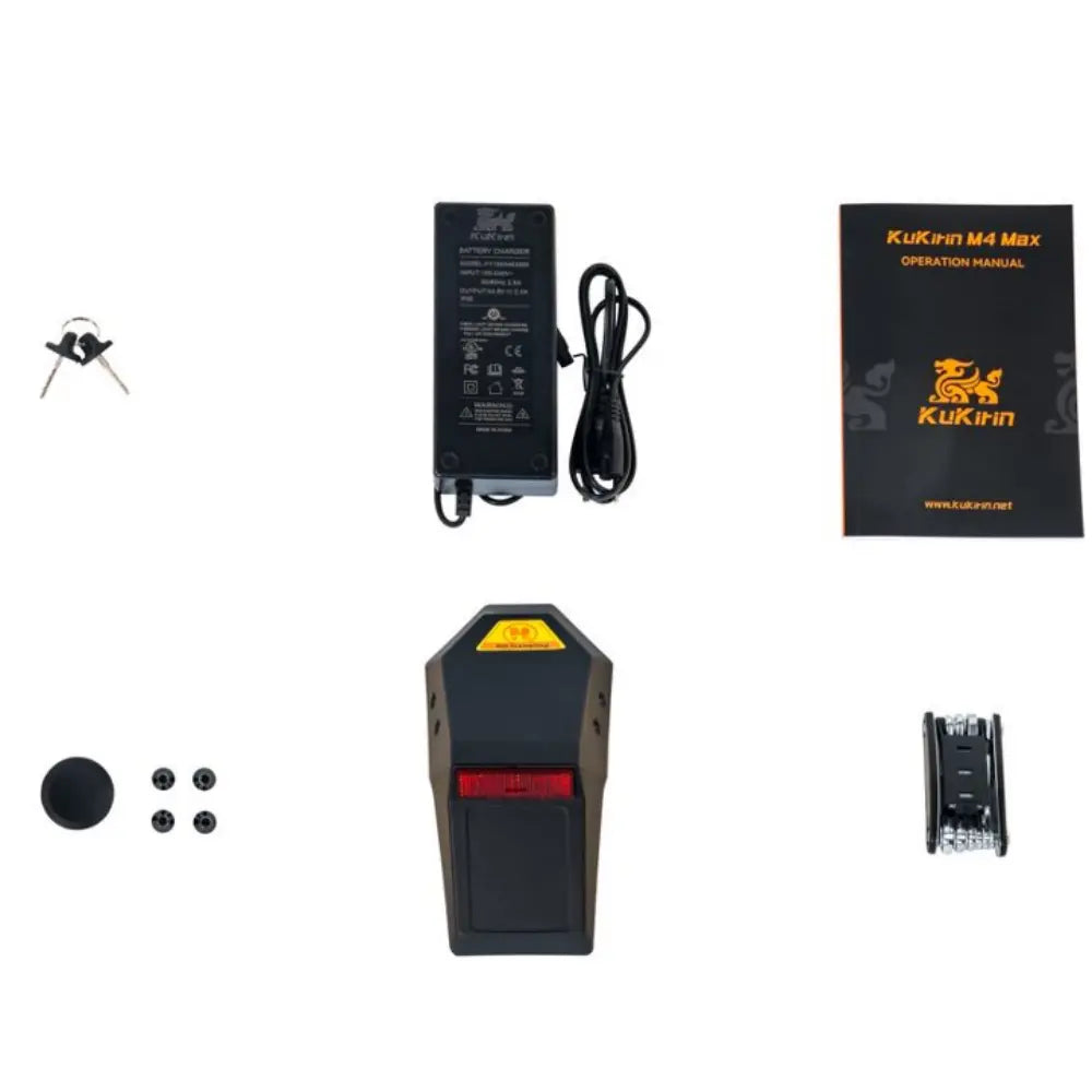 Kukirin M4 Max Electric Scooter | 800W Powerful Motor | 45KM/H Max Speed | 48V 18AH Battery | 70KM Range