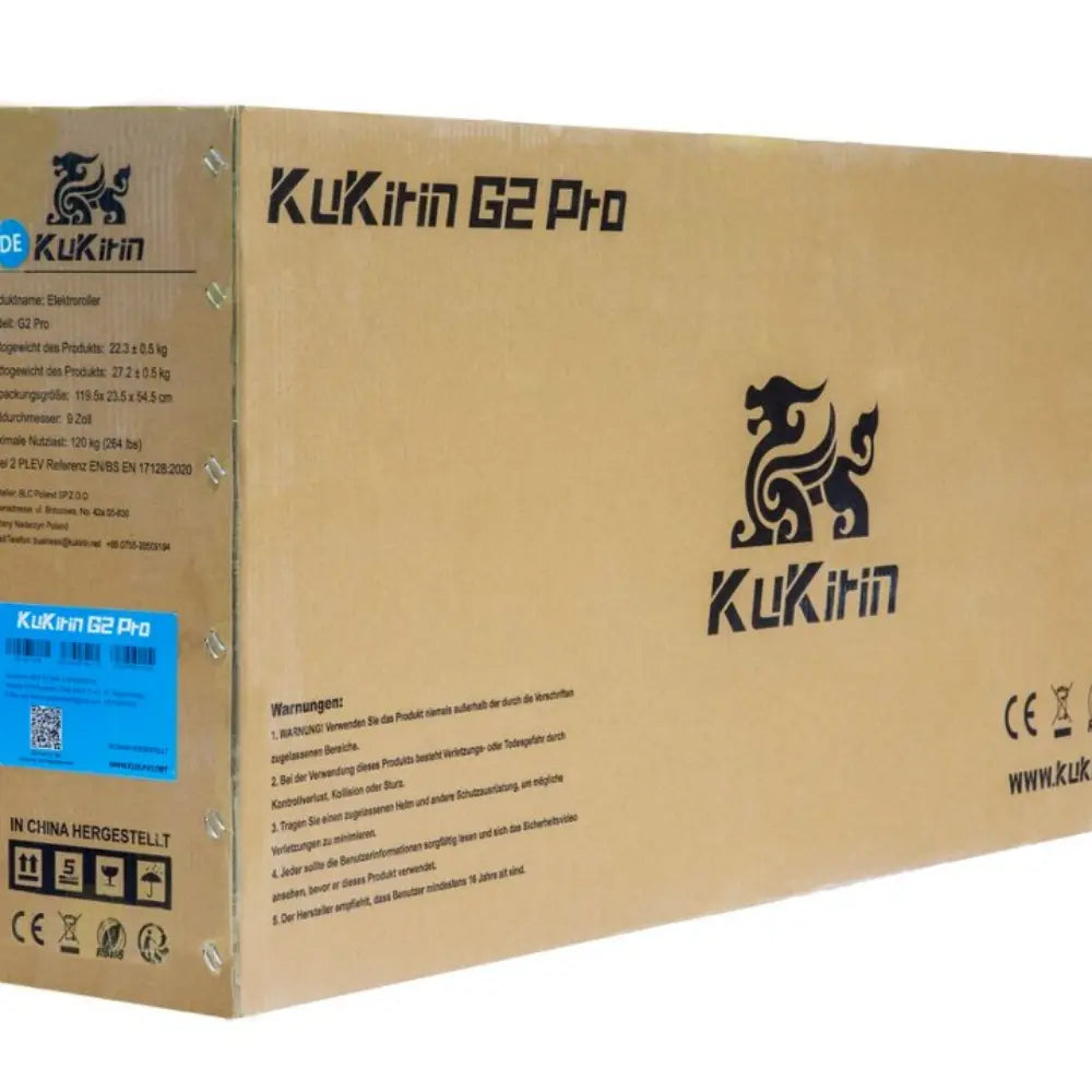 Kukirin G2 Pro(ABE) Electric Scooter | 500W Powerful Motor | 20KM/H Max Speed | 48V 15.6AH Battery | 65KM Range