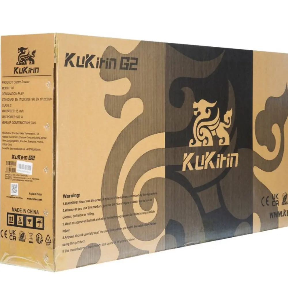 Kukirin G2 Electric Scooter | 800W Powerful Motor | 45KM/H Max Speed | 48V 15AH Battery | 55KM Range
