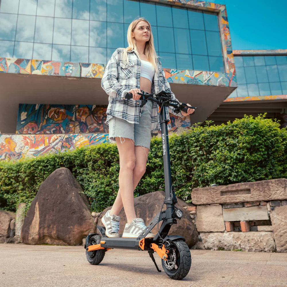 KuKirin G2 Pro Electric Scooter | 600W Powerful Motor | 45KM/H Max Speed | 48V 15.6AH Battery | 58KM Range