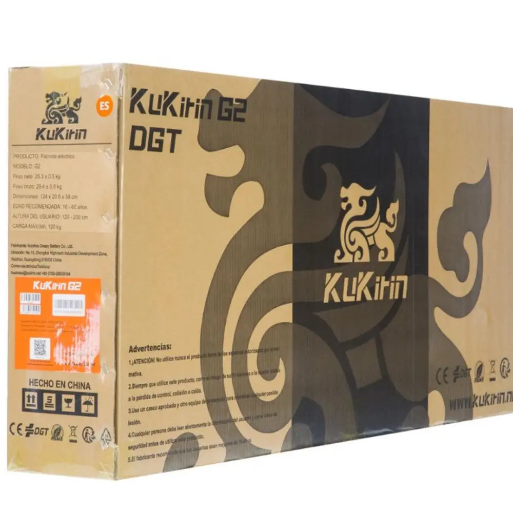 Kukirin G2(VMP) Electric Scooter | 500W Powerful Motor | 25KM/H Max Speed | 48V 15.6AH Battery | 65KM Range