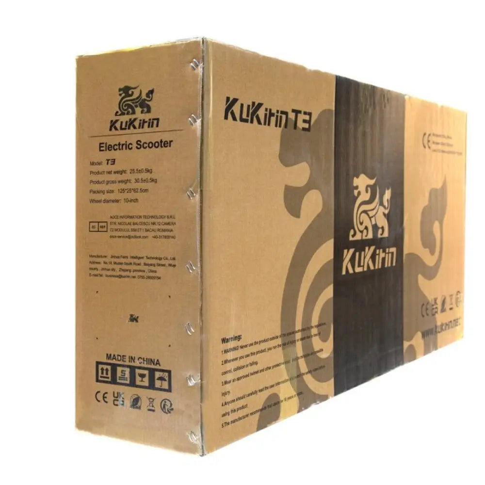 Kukirin T3 Electric Scooter | 800W Powerful Motor | 45KM/H Max Speed | 48V 15.6AH Battery | 58KM Range