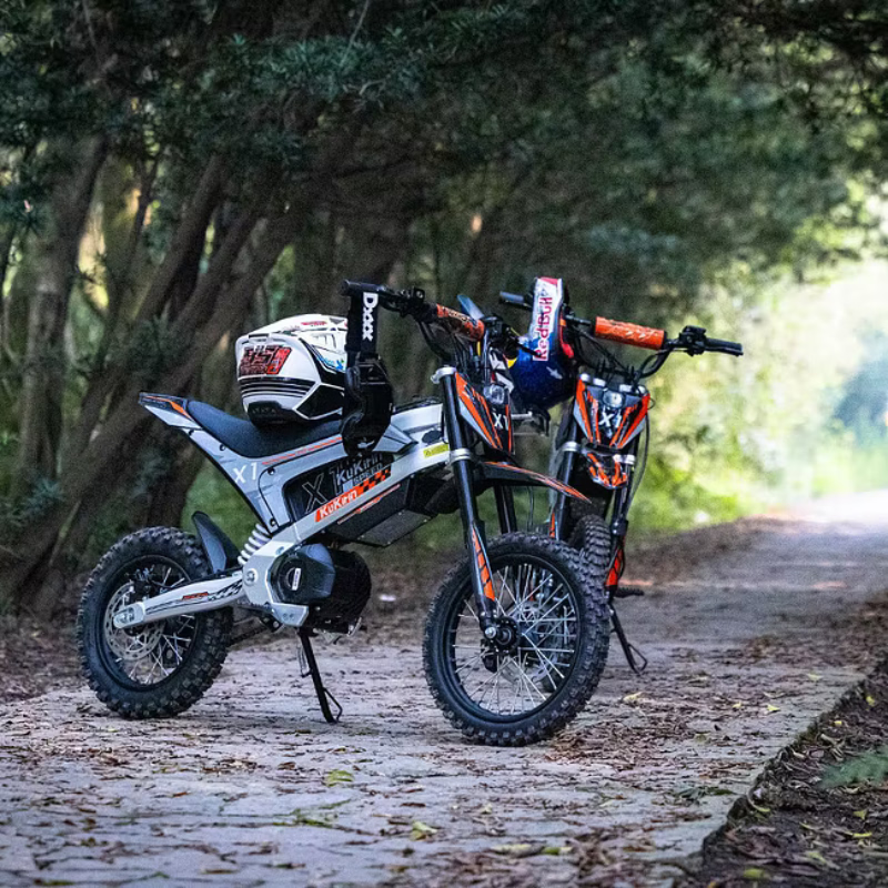 KuKirin X1 Electric Dirt Bike | 48V 20.8Ah Battery | 50km/h Max Speed | 1000W Motor | 40km Range | 14 & 12-inch off-road Pneumatic Tires