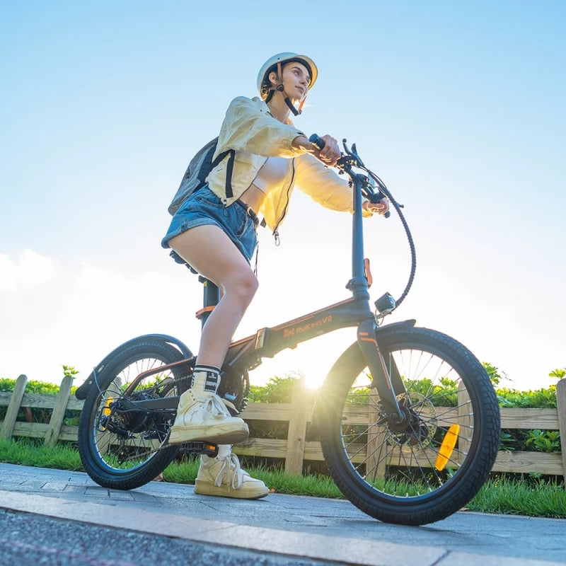 KUKIRIN V2 Electric Bike  | 20 Inch Tires | 36V 7.5Ah Quick-release Battery | 25KM/H Max Speed
